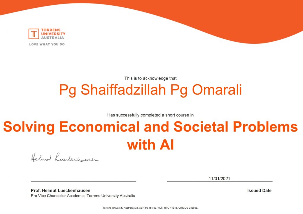 Solving economical and societal problems with AI