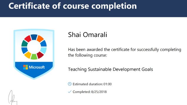 2018-08-25–Microsoft–Teaching-Sustainable-Development-Goals conv 1