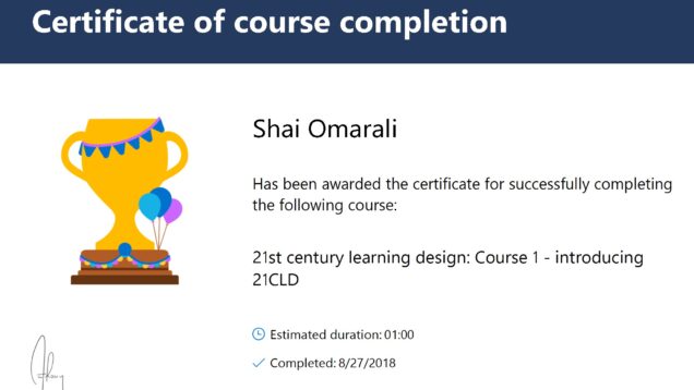 2018-08-27–Microsoft–21st-Century-Learning-Design-Course-1-Introducing-21CLD conv 1