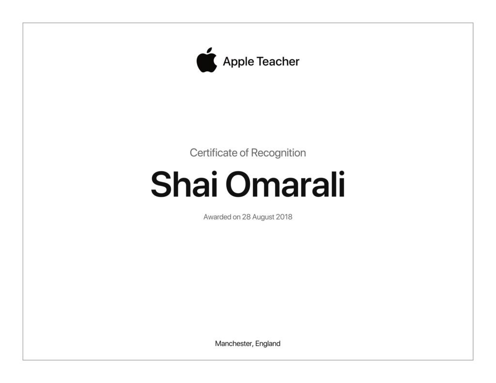 Apple Certified Teacher