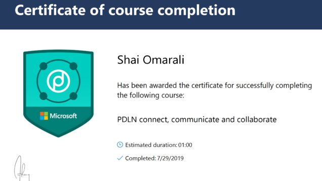 2019-07-29–Microsoft–PDLN-Connect-Communicate-and-Collaborate conv 1
