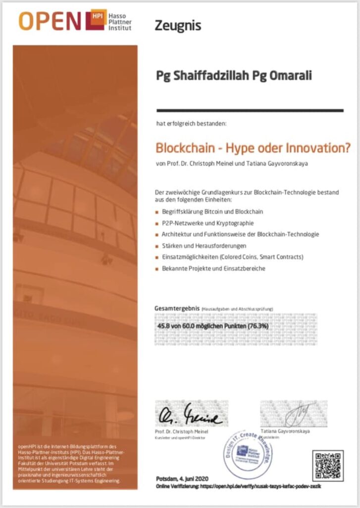 Blockchain : Hype oder Innovation