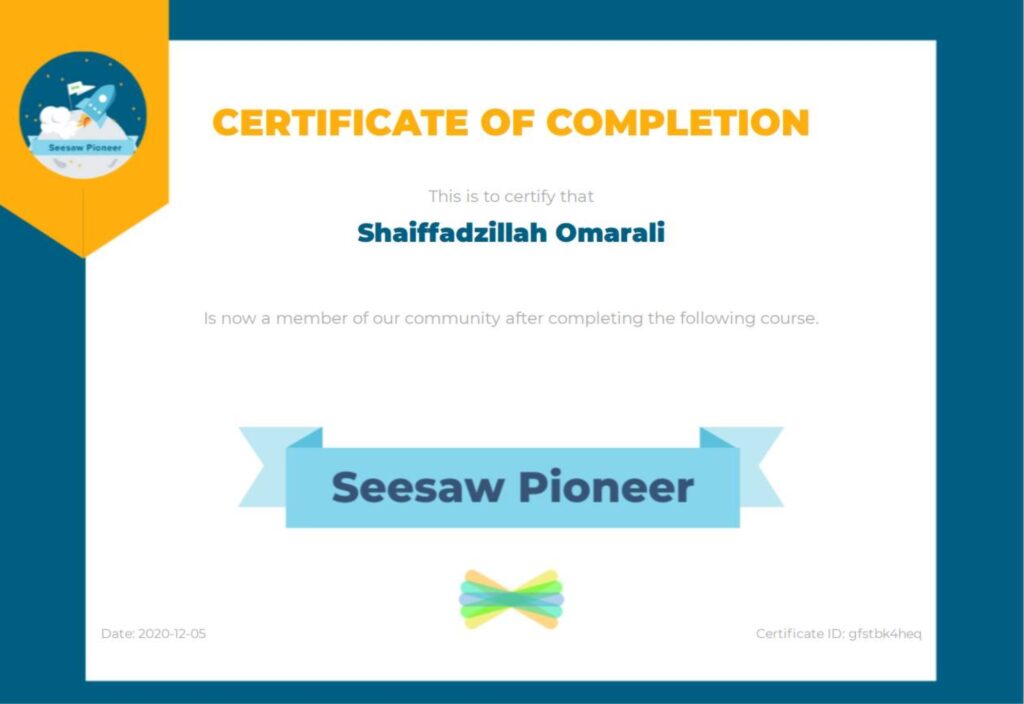 Seesaw Pioneer
