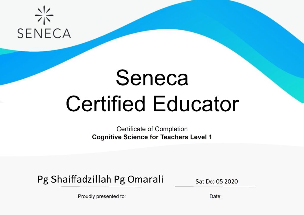 Seneca Certified Educator