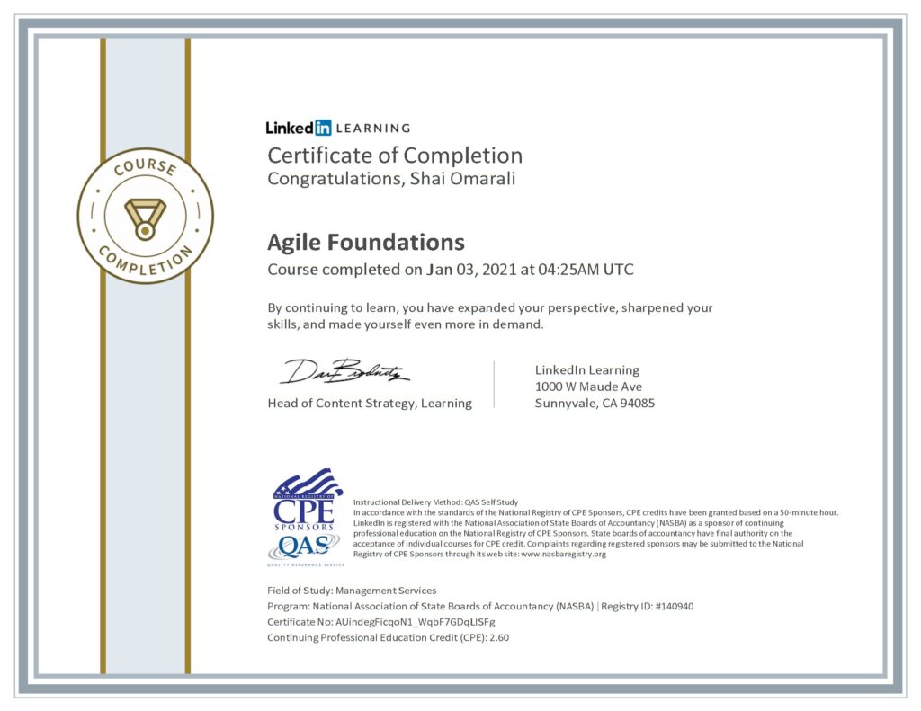 Agile Foundations