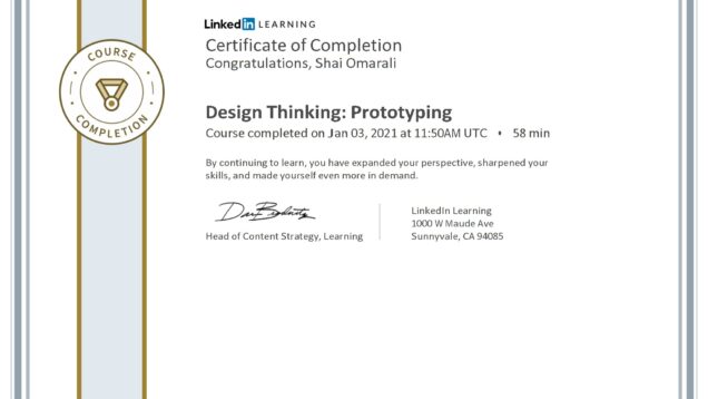 2021-01-03–LinkedIn–Design-Thinking-Prototyping conv 1
