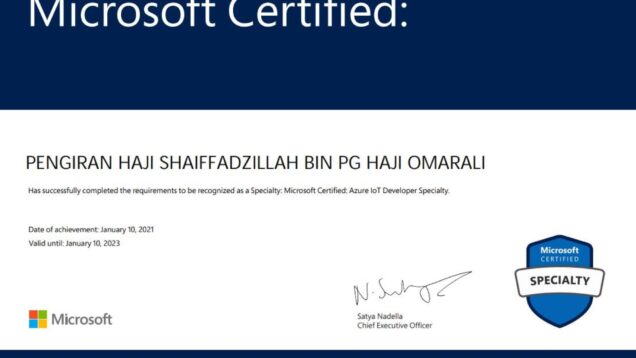 2021-01-10–Microsoft–Azure-IoT-Specialty conv 1