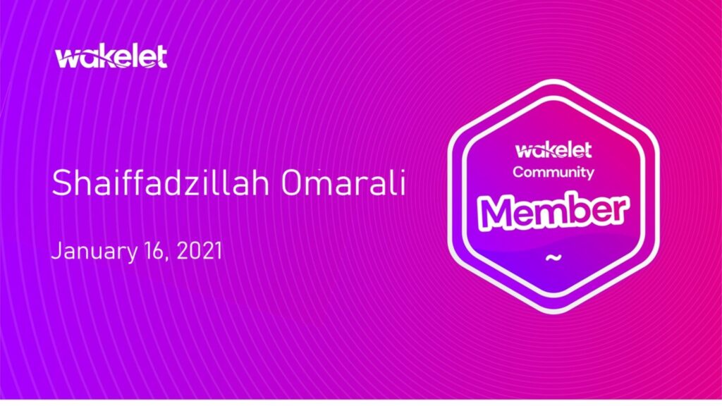 Wakelet Community Member