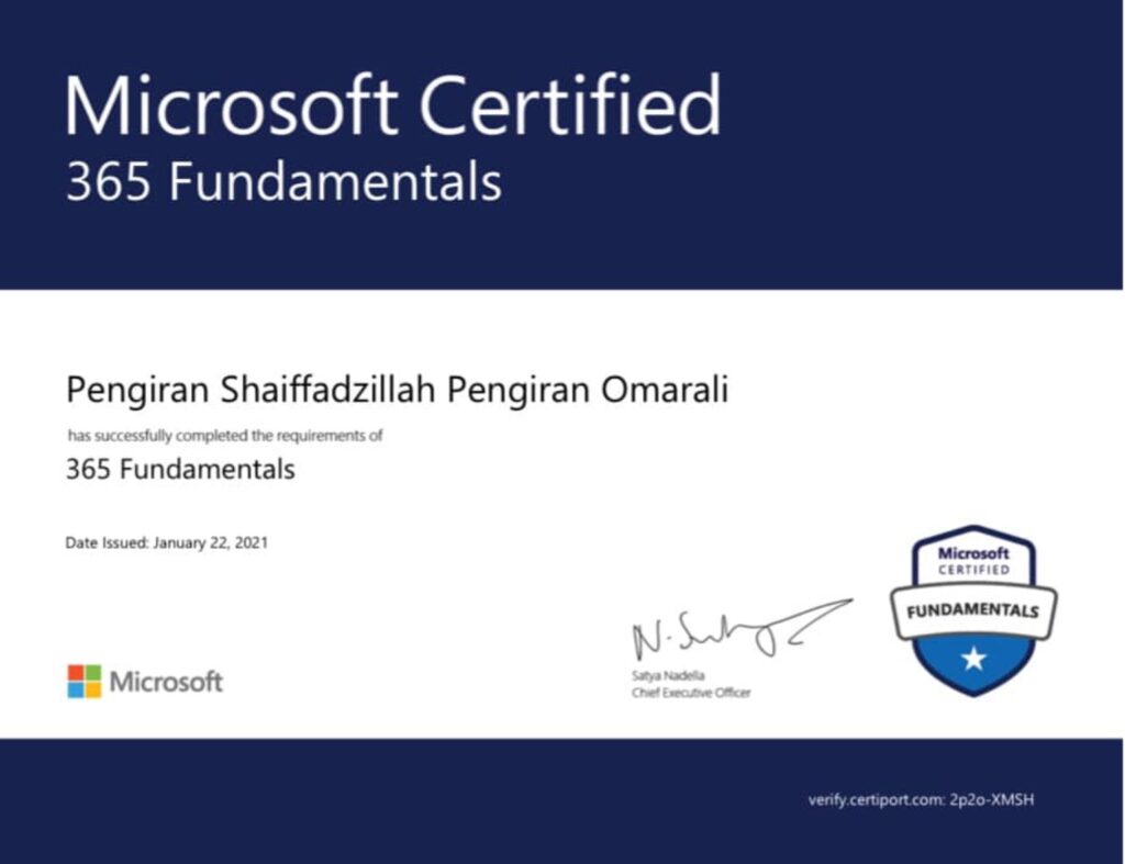 Microsoft 365 Fundamentals