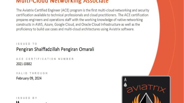 2021-02-09–Aviatrix–Multi-Cloud-Networking-Associate conv 1