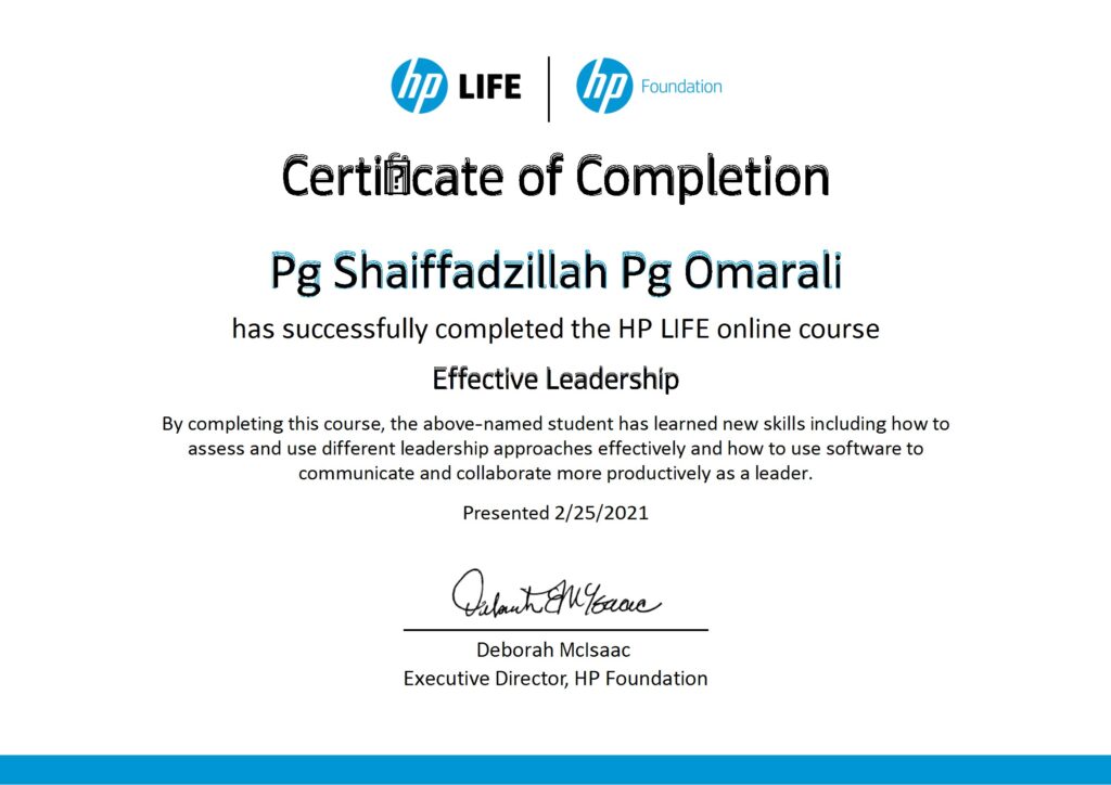 Effective Leadership