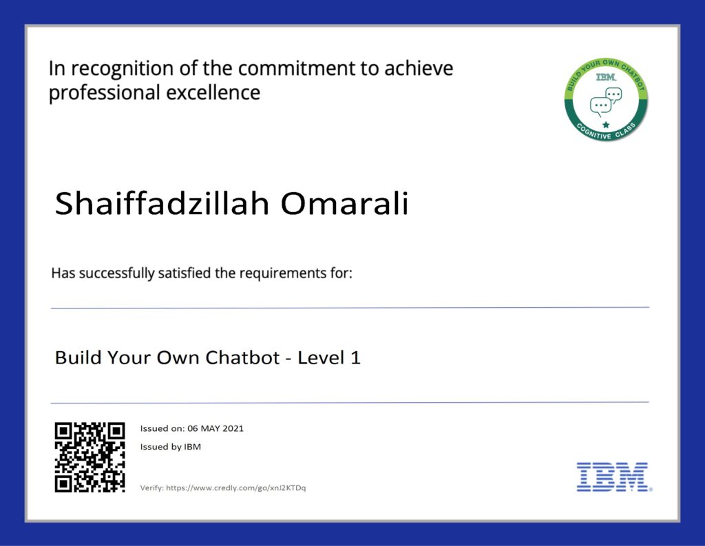 Build Your Own Chatbot