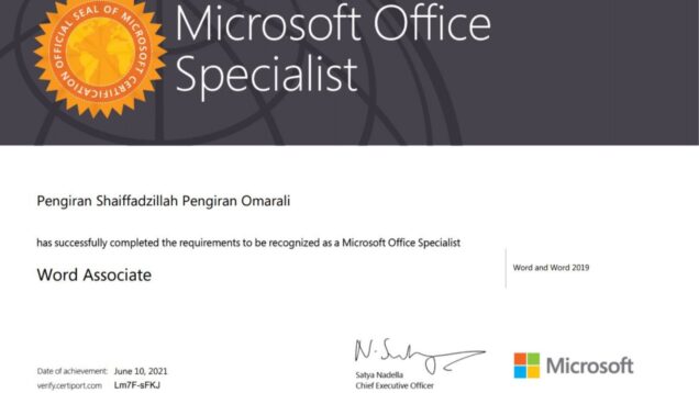 2021-06-10–Microsoft–Microsoft-Office-Specialist-Word-Associate conv 1