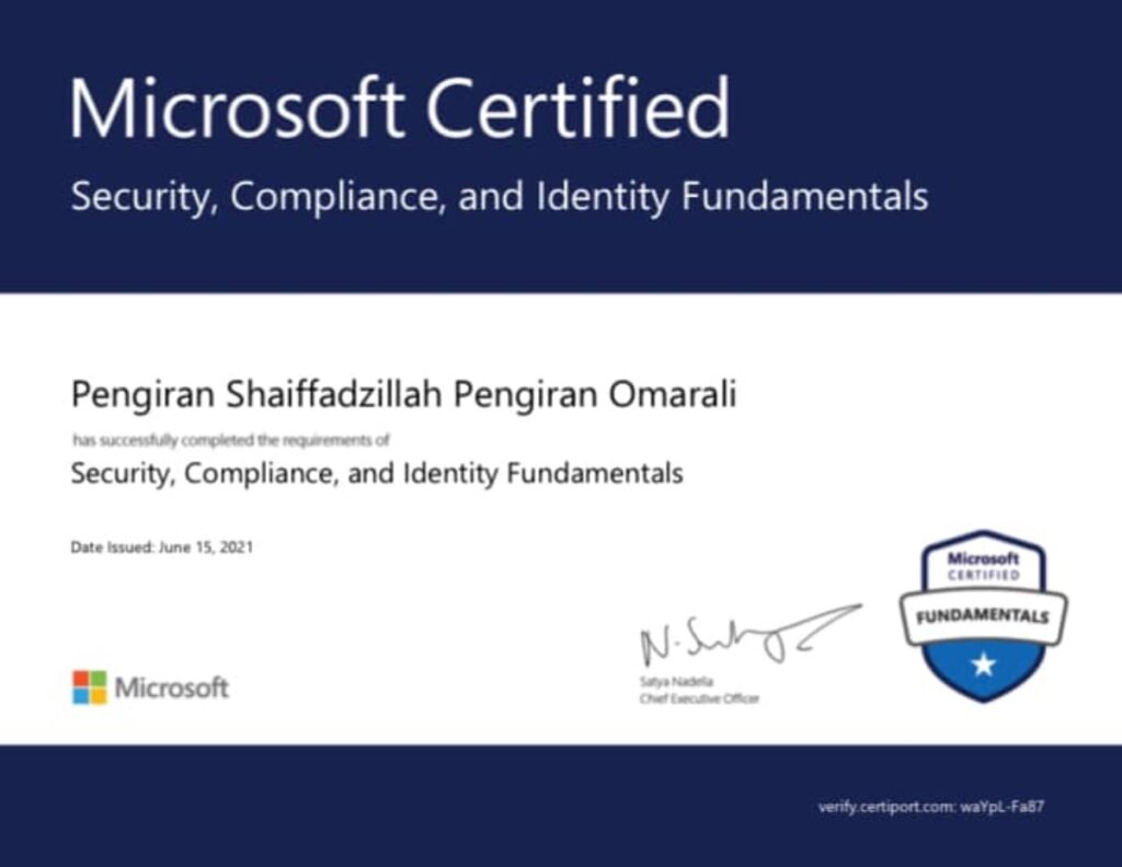 Security Compliance and Identity Fundamentals