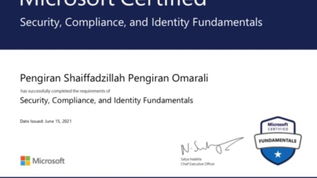 2021-06-15–Microsoft–Security-Compliance-and-Identity-Fundamentals conv 1