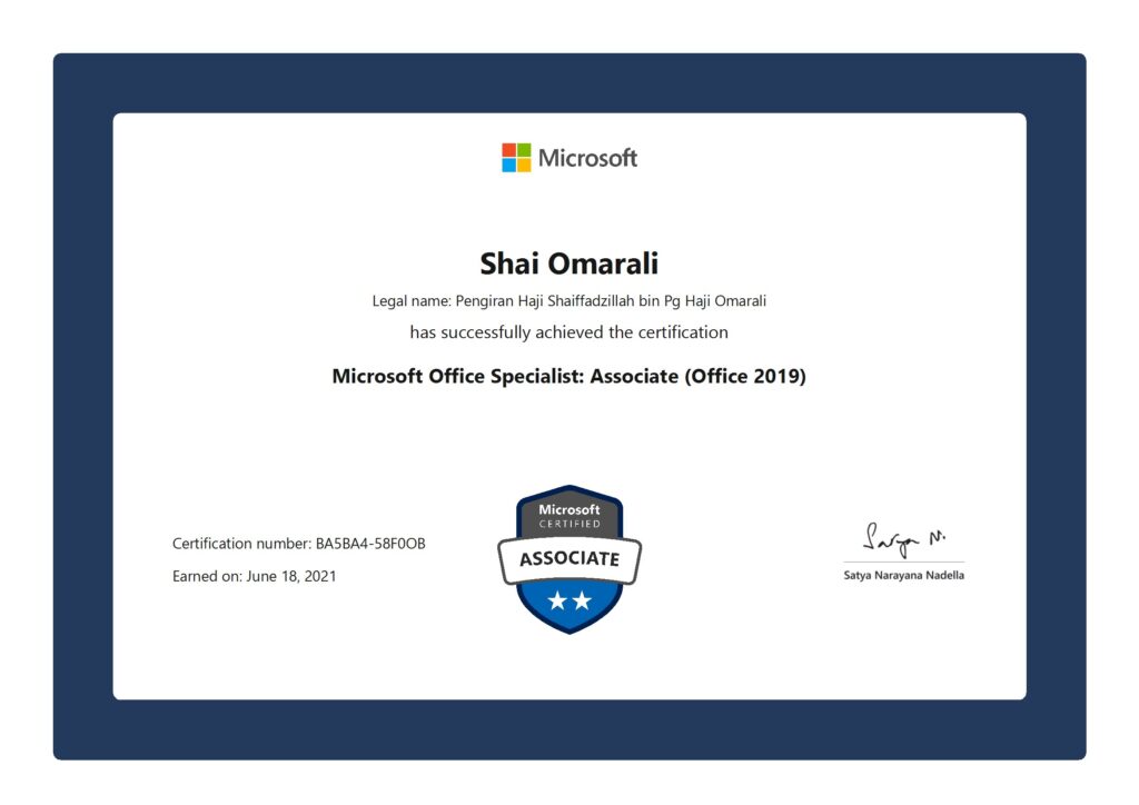 MOS - Office Associate