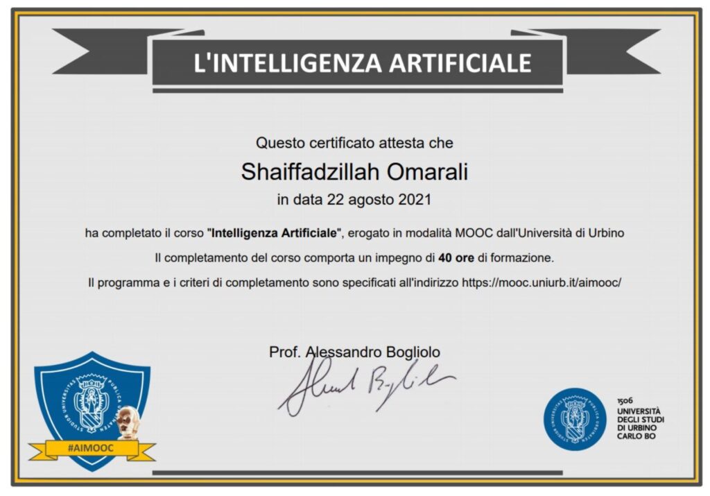 L'Intelligenza Artificiale
