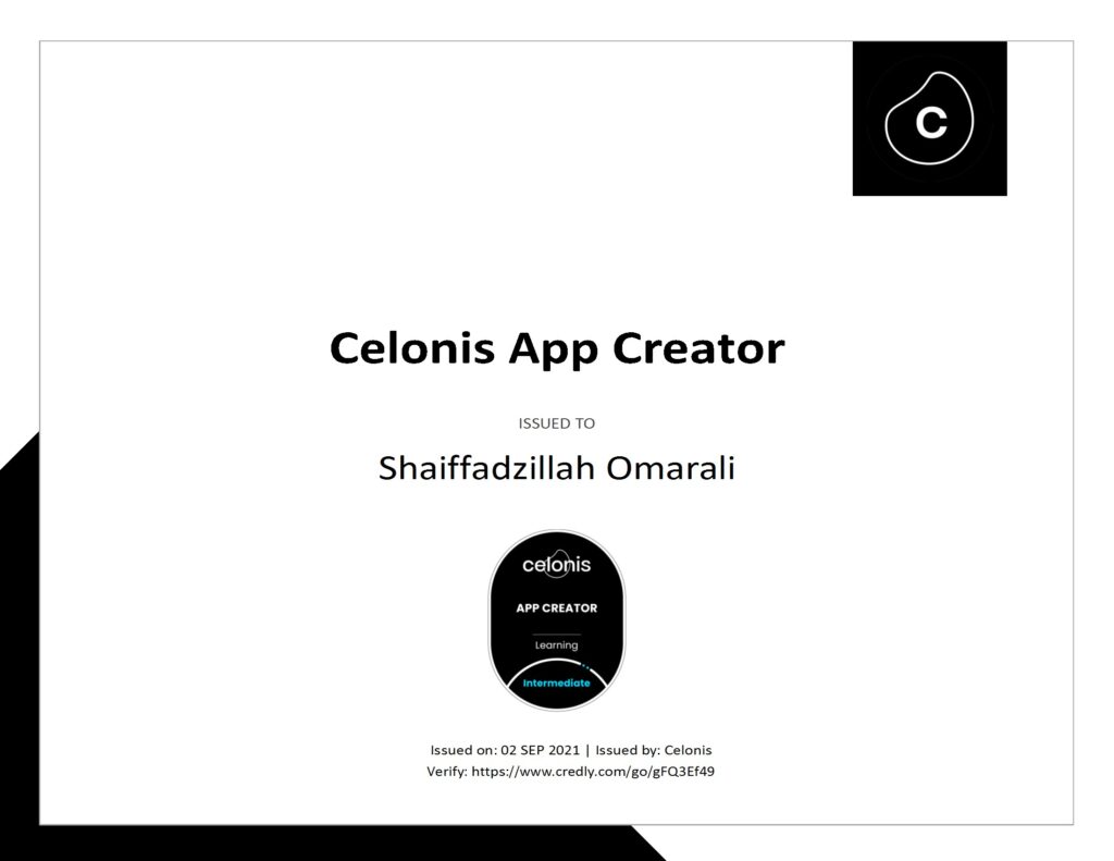 Celonis App Creator