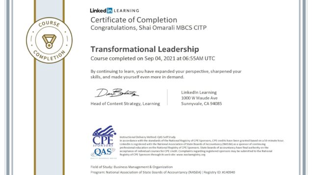 2021-09-14–LinkedInLearning–Transformational-Leadership conv 1