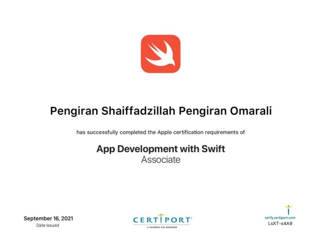 App Development with Swift Associate