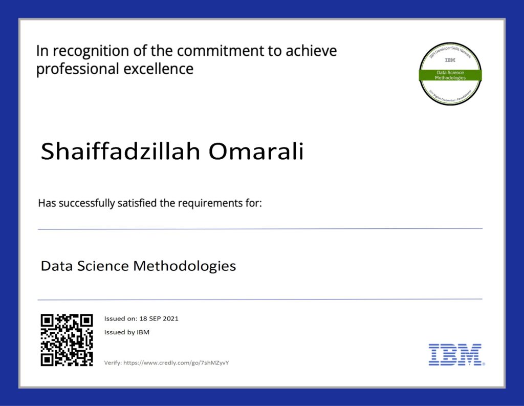Data Science Methodologies