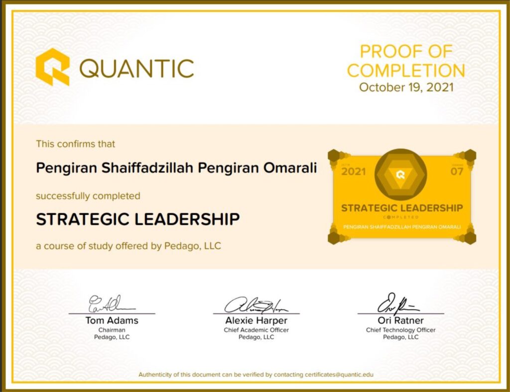 Strategic Leadership