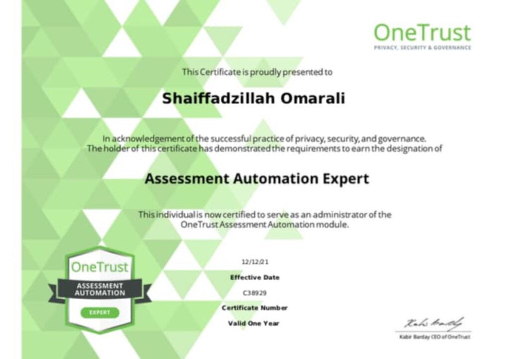 Assessment Automation Expert