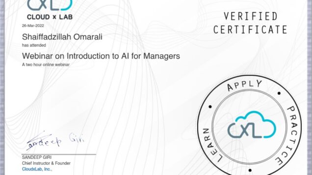 2022-03-26–CloudxLab–Webinar-on-Introduction-to-AI-for-Managers conv 1