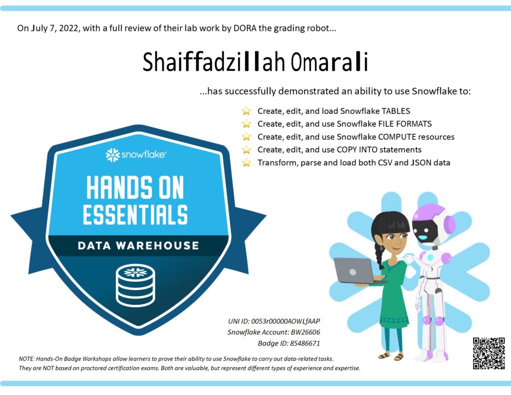 Data Warehouse: Hands-On Essentials