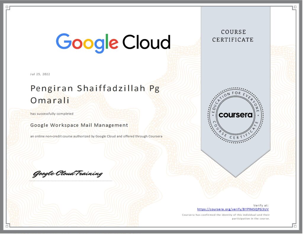 Google Workspace Mail Management