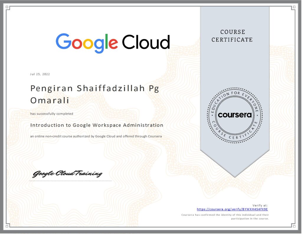 Introduction to Google Workspace Administration