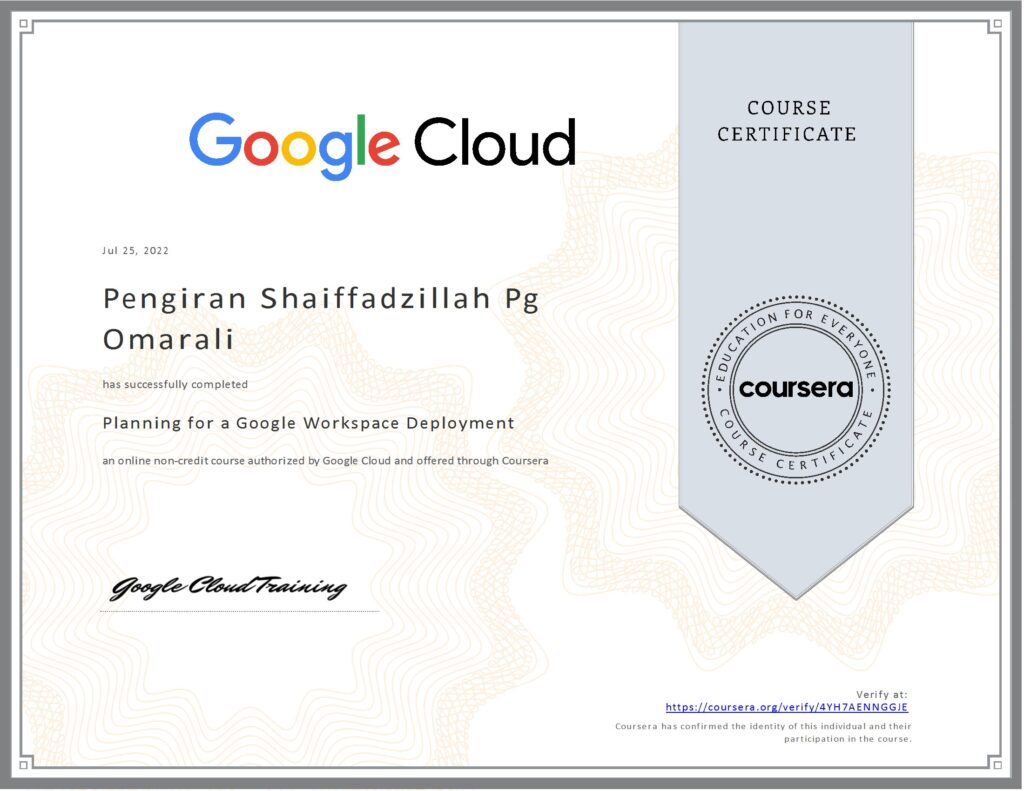 Planning for a Google Workspace Deployment