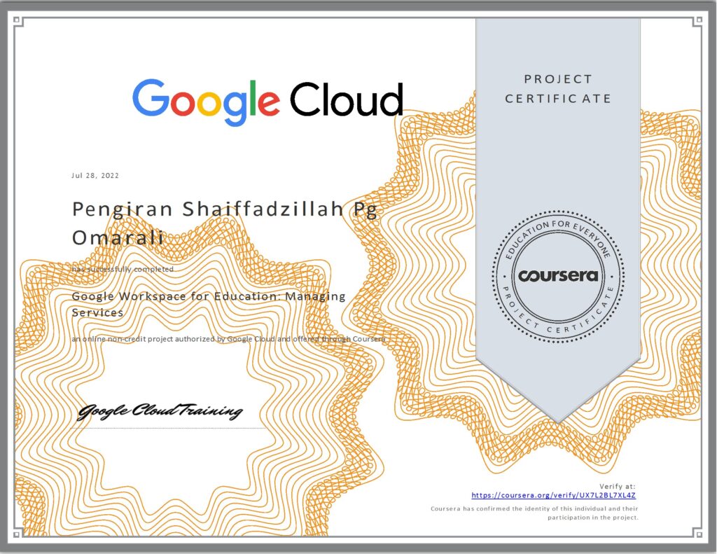 Google Workspace for Education: Managing Services