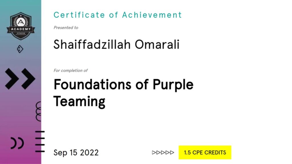 Foundations of Purple Teaming