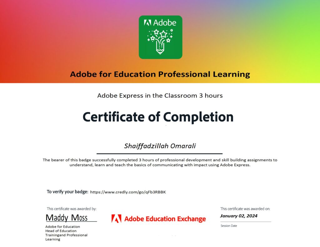 Adobe Express in the Classroom