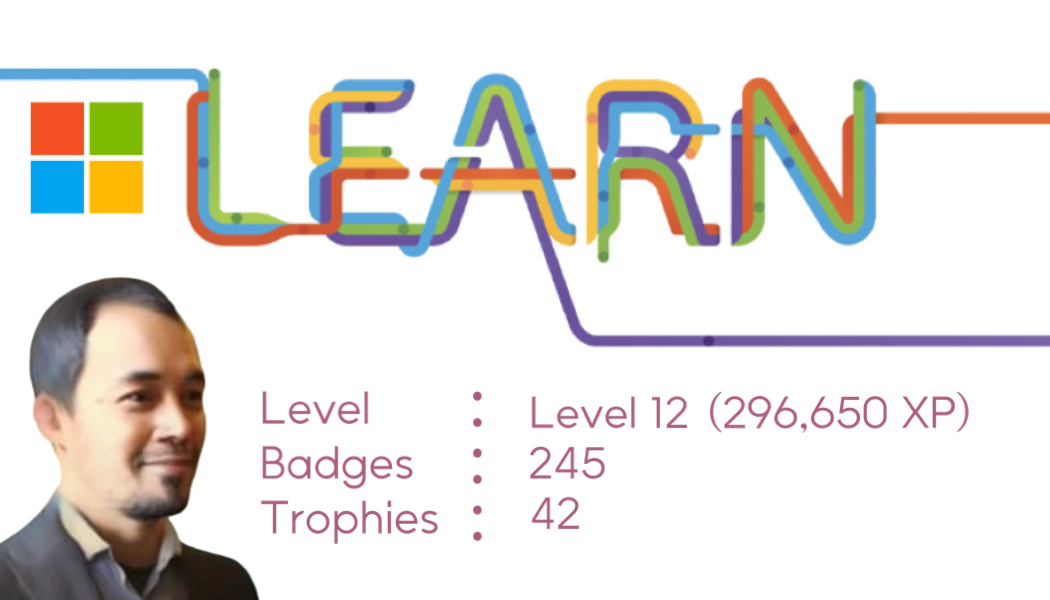 Click on my Microsoft Learn Profile