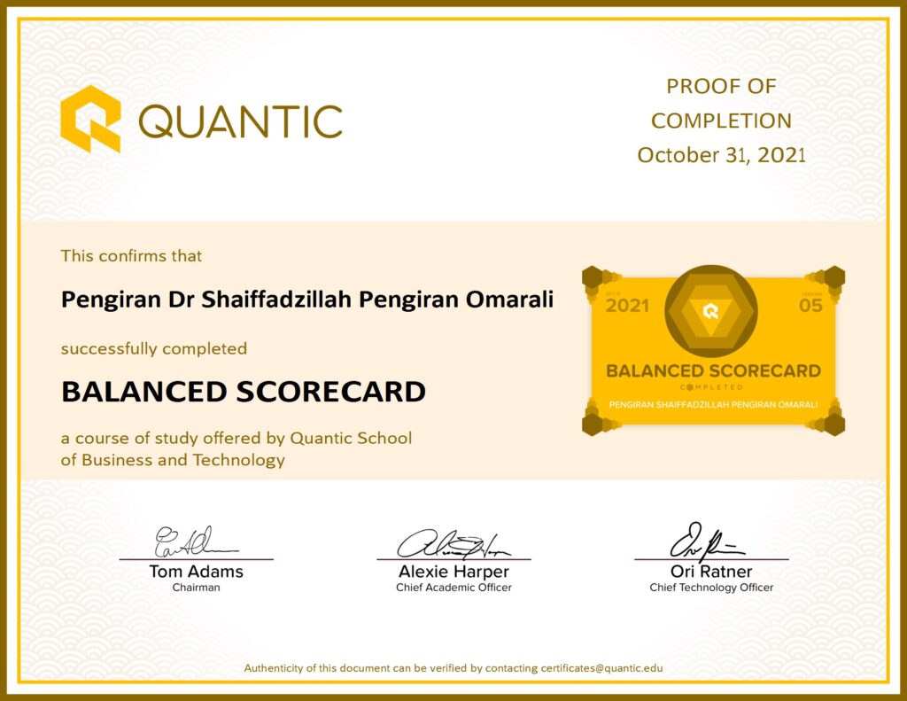 Balanced Scorecard