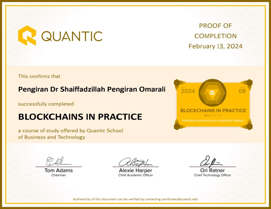 Blockchains in Practice