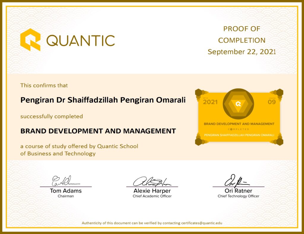 Brand Development and Management