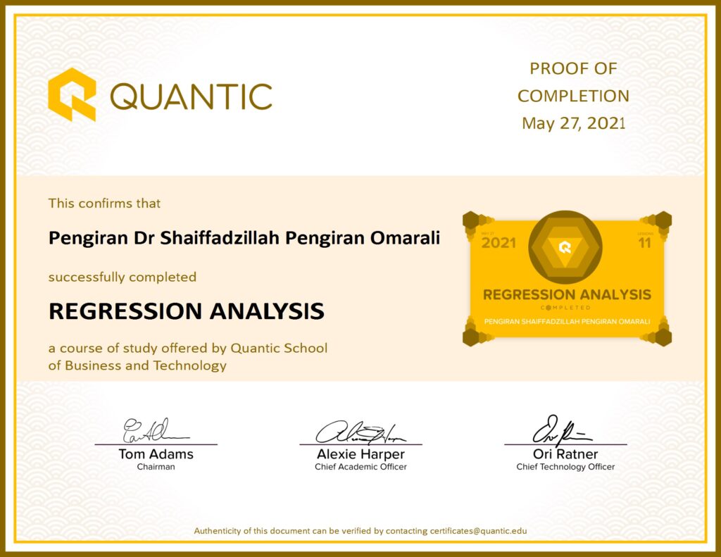 Regression Analysis