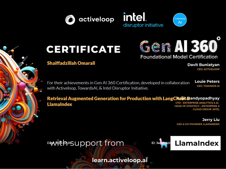 Retrieval Augmented Generation for Production with LangChain and LlamaIndex