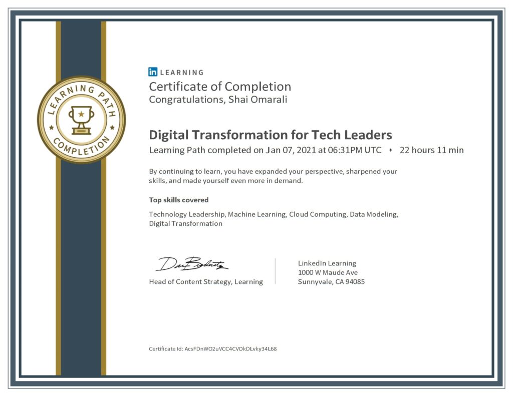Digital Transformation for Tech Leaders