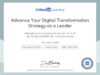 2021-01-30–LinkedinLearning–Advance-Your-Digital-Transformation-Strategy-as-a-Leader