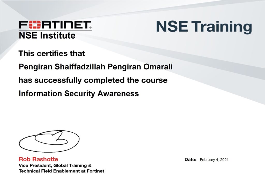 Information Security Awareness
