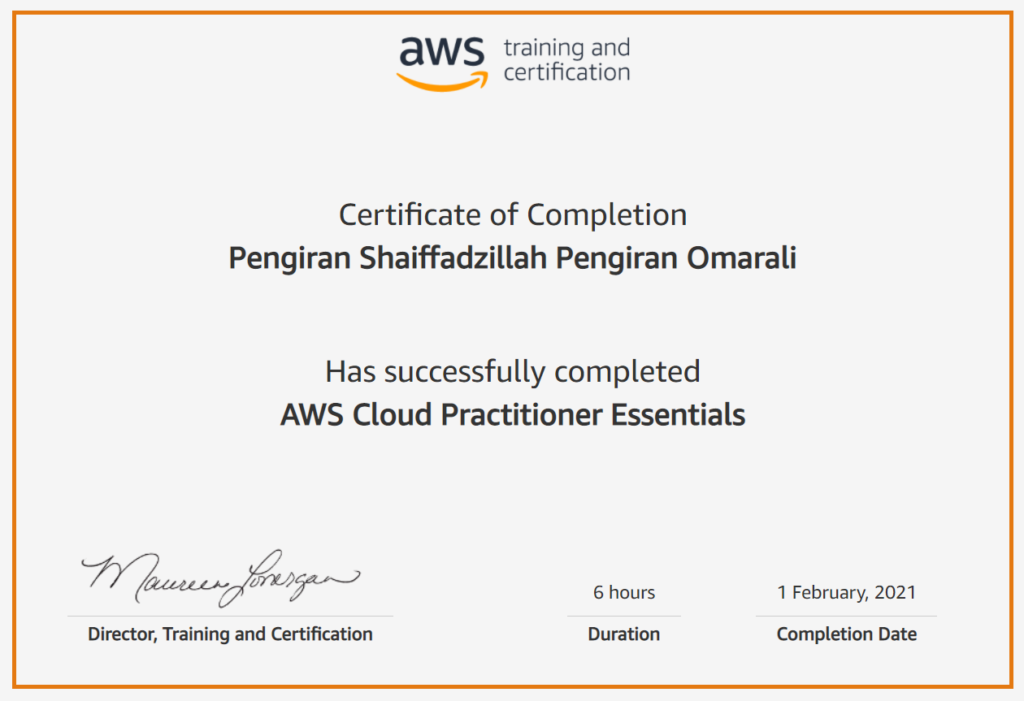 Amazon Cloud Practitioner Essentials