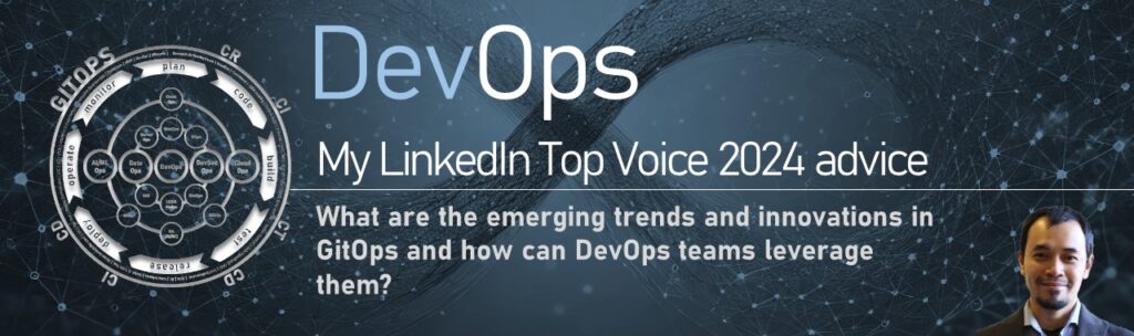 This is my 4th Top Voice badge awarded by the LinkedIn Community. This time the award is on Digital Transformation for my part in elaborating and visualizing to the community on the complementary importance of digital innovation and digital transformation by means of the agile DevOps practice.

Personally (and from professional networks), my two most monumental advocacies of the term Digital Transformation via my white-blue inrticate documentation, and the socialization of the term Digital Transformation. [ ... ]