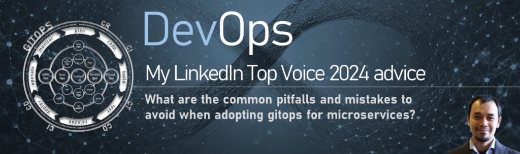 This is my 4th Top Voice badge awarded by the LinkedIn Community. This time the award is on Digital Transformation for my part in elaborating and visualizing to the community on the complementary importance of digital innovation and digital transformation by means of the agile DevOps practice.

Personally (and from professional networks), my two most monumental advocacies of the term Digital Transformation via my white-blue inrticate documentation, and the socialization of the term Digital Transformation. [ ... ]